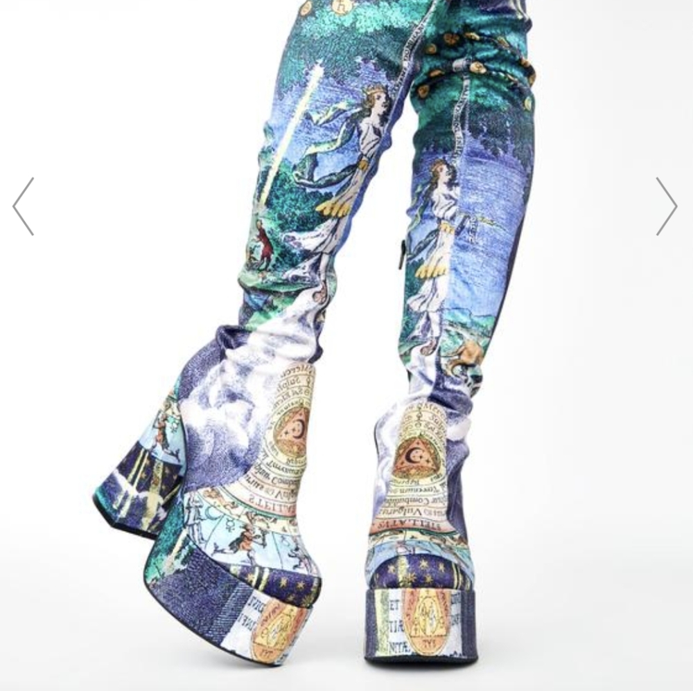 Dolls Kill Astrology Boots